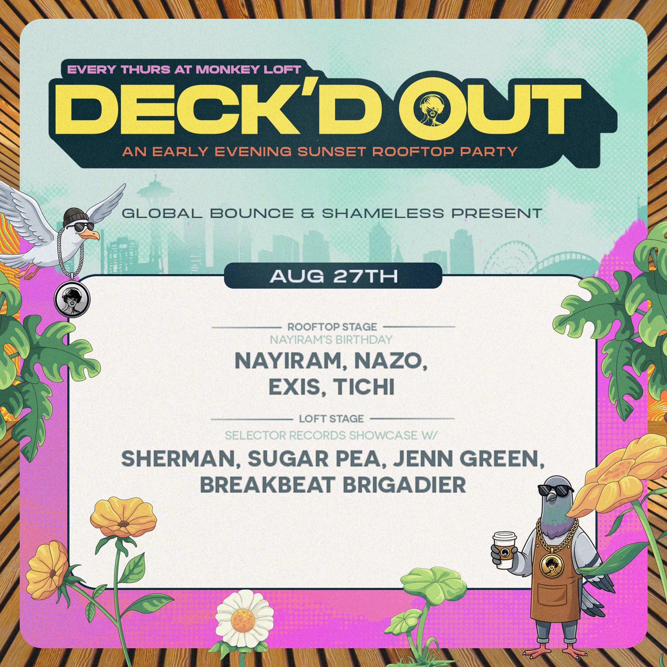 Deck'd Out #11 with Global Bounce & Selector Records Showcases